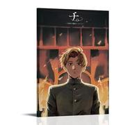 ZZFHLBSC Orb On The Movements of The Earth Classic And Outstanding Anime Canvas Poster Wall Art Decorative Painting Bedroom Painting Posters 20x30inch(50x75cm) Frame-style