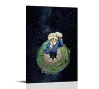 ZZFHLBSC Orb On The Movements of The Earth Classic And Outstanding Anime Canvas Poster Wall Art Decorative Painting Bedroom Painting Posters 20x30inch(50x75cm) Frame-style