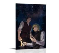 ZZFHLBSC Orb On The Movements of The Earth Classic And Outstanding Anime Canvas Poster Wall Art Decorative Painting Bedroom Painting Posters 20x30inch(50x75cm) Frame-style