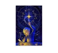 ZZFHLBSC Orb On The Movements of The Earth Classic And Outstanding Anime Canvas Poster Wall Art Decorative Painting Bedroom Painting Posters 20x30inch(50x75cm) Unframe-style