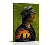 ZZFHLBSC Out of Africa High-scoring Classic Movies And TV Series Canvas Posters Wall Decoration Paintings Bedroom Hanging Paintings Posters 20x30inch(50x75cm) Frame-style