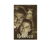 ZZFHLBSC Rebecca High-scoring Classic Movies And TV Series Canvas Posters Wall Decoration Paintings Bedroom Hanging Paintings Posters 20x30inch(50x75cm) Unframe-style