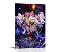 ZZFHLBSC Saint Seiya Classic And Outstanding Anime Canvas Poster Wall Art Decorative Painting Bedroom Painting Posters 12x18inch(30x45cm) Frame-style