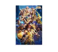 ZZFHLBSC Saint Seiya Classic And Outstanding Anime Canvas Poster Wall Art Decorative Painting Bedroom Painting Posters 20x30inch(50x75cm) Unframe-style