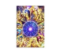 ZZFHLBSC Saint Seiya Classic And Outstanding Anime Canvas Poster Wall Art Decorative Painting Bedroom Painting Posters 08x12inch(20x30cm) Unframe-style