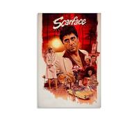 ZZFHLBSC Scarface High-scoring Classic Movies And TV Series Canvas Posters Wall Decoration Paintings Bedroom Hanging Paintings Posters 08x12inch(20x30cm) Unframe-style