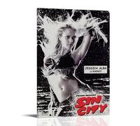 ZZFHLBSC Sin City High-scoring Classic Movies And TV Series Canvas Posters Wall Decoration Paintings Bedroom Hanging Paintings Posters 20x30inch(50x75cm) Frame-style