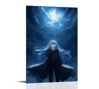 ZZFHLBSC That Time I Got Reincarnated As A Slime Classic And Good Reputation Anime Canvas Poster Wall Art Decorative Painting Bedroom Painting Posters 24x36inch(60x90cm) Frame-style