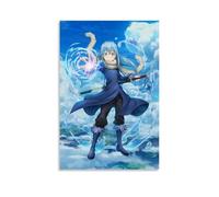 ZZFHLBSC That Time I Got Reincarnated As A Slime Classic And Outstanding Anime Canvas Poster Wall Art Decorative Painting Bedroom Painting Posters 16x24inch(40x60cm) Unframe-style