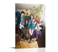 ZZFHLBSC The Disappearance of Haruhi Suzumiya Classic And Outstanding Anime Canvas Poster Wall Art Decorative Painting Bedroom Painting Posters 12x18inch(30x45cm) Frame-style