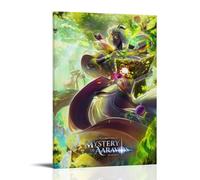ZZFHLBSC The Dragon Prince Classic And Good Reputation Anime Canvas Poster Wall Art Decorative Painting Bedroom Painting Posters 24x36inch(60x90cm) Frame-style