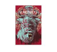 ZZFHLBSC Twelve Monkeys High-scoring Classic Movies And TV Series Canvas Posters Wall Decoration Paintings Bedroom Hanging Paintings Posters 12x18inch(30x45cm) Unframe-style