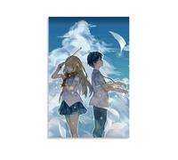 ZZFHLBSC Your Lie in April Classic And Outstanding Anime Canvas Poster Wall Art Decorative Painting Bedroom Painting Posters 12x18inch(30x45cm) Unframe-style