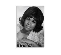 ZZFIAY Aretha Franklin Waterproof Canvas Poster Anti-fingerprint Wear-resistant Decorative Painting Long-lasting And Durable Suitable for Entrance CorridorUnframe-style12x18inch(30x45cm)