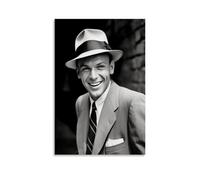 ZZFIAY Frank Sinatra Waterproof Canvas Poster Anti-fingerprint Wear-resistant Decorative Painting Long-lasting And Durable Suitable for Entrance CorridorUnframe-style16x24inch(40x60cm)