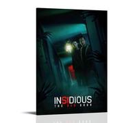 ZZFIAY Insidious The Red Door Waterproof Canvas Poster Anti-fingerprint Wear-resistant Decorative Painting Long-lasting And Durable Suitable for Entrance CorridorFrame-style12x18inch(30x45cm)