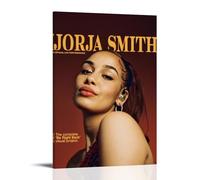 ZZFIAY Jorja Smith Waterproof Canvas Poster Anti-fingerprint Wear-resistant Decorative Painting Long-lasting And Durable Suitable for Entrance CorridorFrame-style08x12inch(20x30cm)