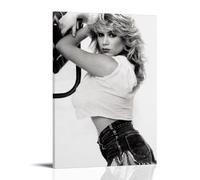 ZZFIAY Samantha Fox Waterproof Canvas Poster Anti-fingerprint Wear-resistant Decorative Painting Long-lasting And Durable Suitable for Entrance CorridorFrame-style20x30inch(50x75cm)
