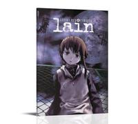 ZZFIAY Serial Experiments Lain Waterproof Canvas Poster Anti-fingerprint Wear-resistant Decorative Painting Long-lasting And Durable Suitable for Entrance CorridorFrame-style16x24inch(40x60cm)