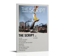 ZZFIAY The Script Album Waterproof Canvas Poster Anti-fingerprint Wear-resistant Decorative Painting Long-lasting And Durable Suitable for Entrance CorridorFrame-style08x12inch(20x30cm)