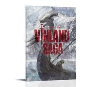 ZZFIAY Vinland Saga Waterproof Canvas Poster Anti-fingerprint Wear-resistant Decorative Painting Long-lasting And Durable Suitable for Entrance CorridorFrame-style08x12inch(20x30cm)