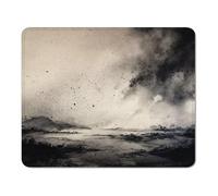 ZZGBDWOU Mouse Pad with Stitched Edge, Non-Slip Rubber Base, Smooth-Textured Surface and Waterproof Mousepad for Computers, Laptop, Office and Home, 32 x 26 cm, Landscape & Abstract XS#764