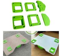 ZZHANFF 3D Printing Bottom Fixing Buckle for Diy Fun - Compatible with Fes-tool Roll Board/Toolbox Cart, Compatible with sys-tainer, Compatible with sor-tainer Modication (Only Buckle)