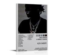 ZZHCMP A Great Chaos Ken CarsonMural Canvas Poster Living Room Decoration Bedroom And Office Antifouling Waterproof Moisture-Proof Youth GiftFrame-style12x18inch(30x45cm)