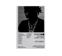 ZZHCMP A Great Chaos Ken CarsonMural Canvas Poster Living Room Decoration Bedroom And Office Antifouling Waterproof Moisture-Proof Youth GiftUnframe-style24x36inch(60x90cm)