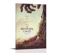 ZZHCMP A Monster CallsMural Canvas Poster Living Room Decoration Bedroom And Office Antifouling Waterproof Moisture-Proof Youth GiftFrame-style24x36inch(60x90cm)