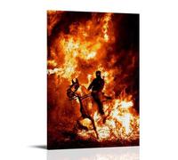 ZZHCMP Alpha WannMural Canvas Poster Living Room Decoration Bedroom And Office Antifouling Waterproof Moisture-Proof Youth GiftFrame-style20x30inch(50x75cm)