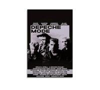 ZZHCMP Depeche Mode Enjoy The SilenceMural Canvas Poster Living Room Decoration Bedroom And Office Antifouling Waterproof Moisture-Proof Youth GiftUnframe-style12x18inch(30x45cm)