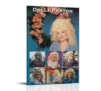 ZZHCMP Dolly PartonMural Canvas Poster Living Room Decoration Bedroom And Office Antifouling Waterproof Moisture-Proof Youth GiftFrame-style12x18inch(30x45cm)