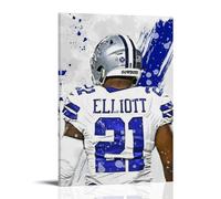 ZZHCMP Ezekiel ElliottMural Canvas Poster Living Room Decoration Bedroom And Office Antifouling Waterproof Moisture-Proof Youth GiftFrame-style12x18inch(30x45cm)