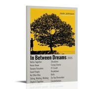 ZZHCMP Jack Johnson In Between DreamsMural Canvas Poster Living Room Decoration Bedroom And Office Antifouling Waterproof Moisture-Proof Youth GiftFrame-style24x36inch(60x90cm)