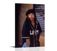 ZZHCMP Janet JacksonMural Canvas Poster Living Room Decoration Bedroom And Office Antifouling Waterproof Moisture-Proof Youth GiftFrame-style12x18inch(30x45cm)