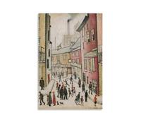 ZZHCMP L. S. LowryMural Canvas Poster Living Room Decoration Bedroom And Office Antifouling Waterproof Moisture-Proof Youth GiftUnframe-style12x18inch(30x45cm)