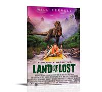 ZZHCMP Land of The LostMural Canvas Poster Living Room Decoration Bedroom And Office Antifouling Waterproof Moisture-Proof Youth GiftFrame-style24x36inch(60x90cm)