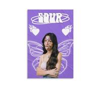 ZZHCMP Olivia Rodrigo SourMural Canvas Poster Living Room Decoration Bedroom And Office Antifouling Waterproof Moisture-Proof Youth GiftUnframe-style12x18inch(30x45cm)