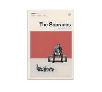 ZZHCMP The SopranosMural Canvas Poster Living Room Decoration Bedroom And Office Antifouling Waterproof Moisture-Proof Youth GiftUnframe-style24x36inch(60x90cm)