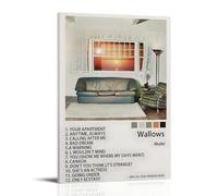 ZZHCMP Wallows Model Rock Band AlbumMural Canvas Poster Living Room Decoration Bedroom And Office Antifouling Waterproof Moisture-Proof Youth GiftFrame-style24x36inch(60x90cm)