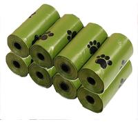 ZZHJ poo bags dogs, Scented Dog Poop Bags,Extra Thick And Leak Proof Waste Bags For Pets,Pack Of 8 Rolls With 120 Bags Measuring 22 Cm By 33 Cm (12 rolls plus distributor(180 bags))