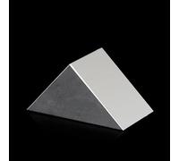 ZZHKVYUMH Optical Glass Triangular Prism with Reflecting Film - 30x30x20mm K9 Prism for Light Path Demonstration