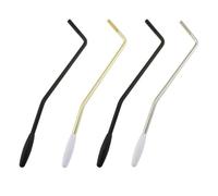 ZZHXSM 4PCS 6mm Steel Electric Guitar Threaded Tremolo Bar with M6 Bolt Electric Guitar Cranks for Electric Guitar Single Vibrato Bridge Systems