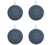 ZZHXSM Disc Bubble Stone 1.5 Inch, Oxygen Diffuser Airstone, Suitable for Nano Air Pump, Fish Tank, Bucket, Small Pond and DWC Reservoir, 4-Pack