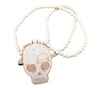 ZZHYGM for Men, 925 Sterling Silver Goat Head Hip Hop Skull Skeleton Pendant Memento Mori Necklace, Pirate Locket
