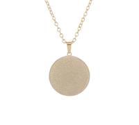 ZZHYGM Jewelry New 2025 Arrival Stainless Steel Quran Ayatul Kursi Round Pendant Arabic God Messenger Necklace Women's Islamic Muslim Allah Amulet With For You Accessories Trendy Creative Gift