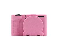 ZZjingli Camera Accessories For Canon PowerShot V1 Camera Protective Silicone Case(White)(Pink)(Black)(Pink)