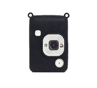 ZZjingli Camera Accessories For FUJIFILM instax Mini Liplay Wear-resistant Anti-fall Silicone Soft Case(Black)(White)(Blush Color) etc(Black)