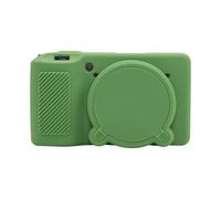 ZZjingli Camera Accessories For Ricoh GR III Soft Silicone Protective Case(Coffee)(Green)(Mist Pink) etc(Green)